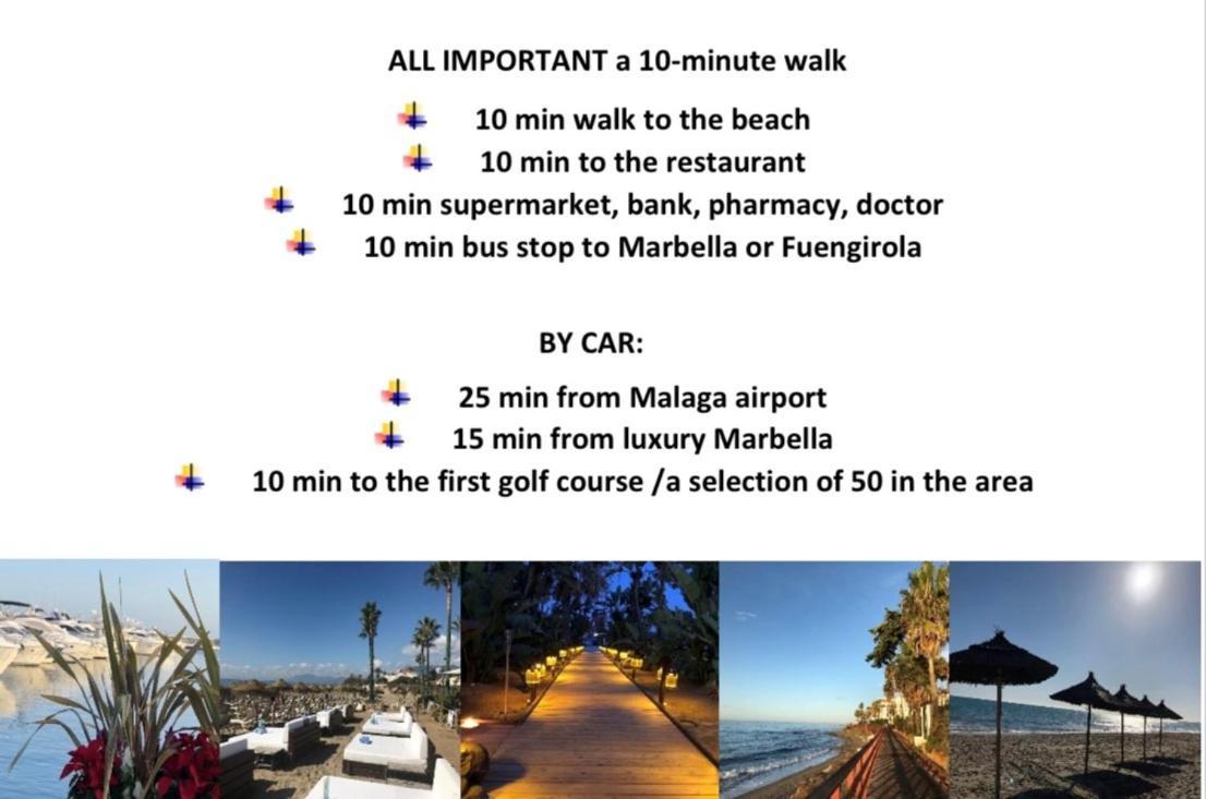 "Los Rosales Apartment, 500M To The Beach" Sitio de Calahonda Εξωτερικό φωτογραφία